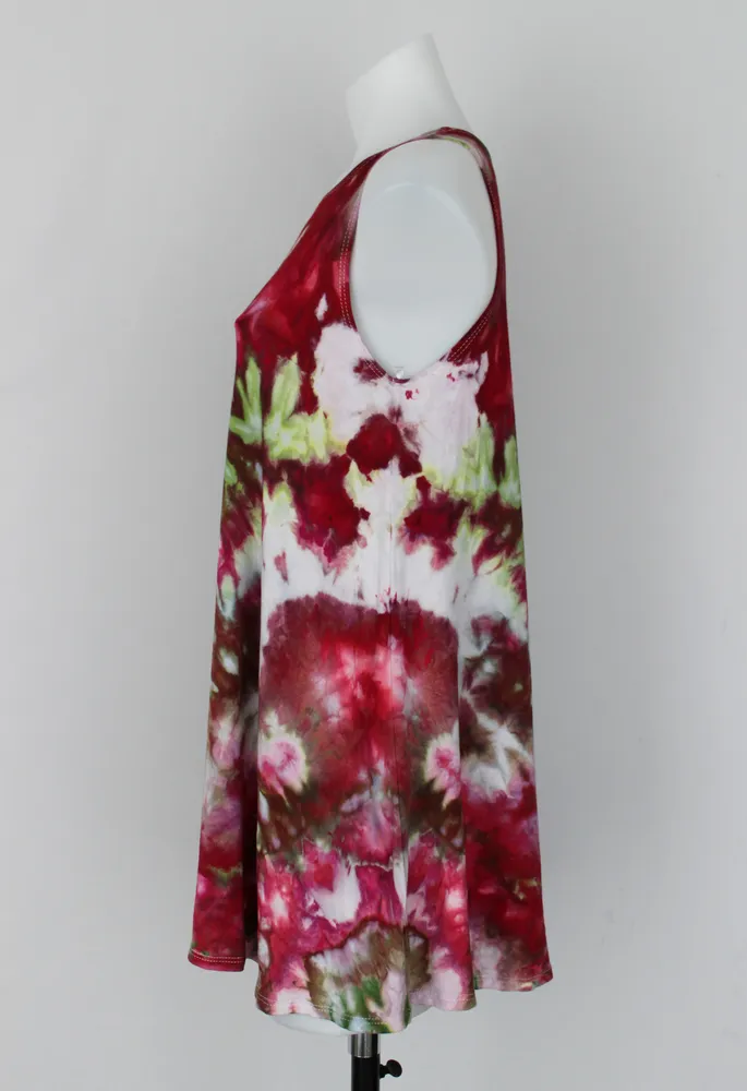 Sleeveless tunic size Small ice dye - Napa Valley crinkle