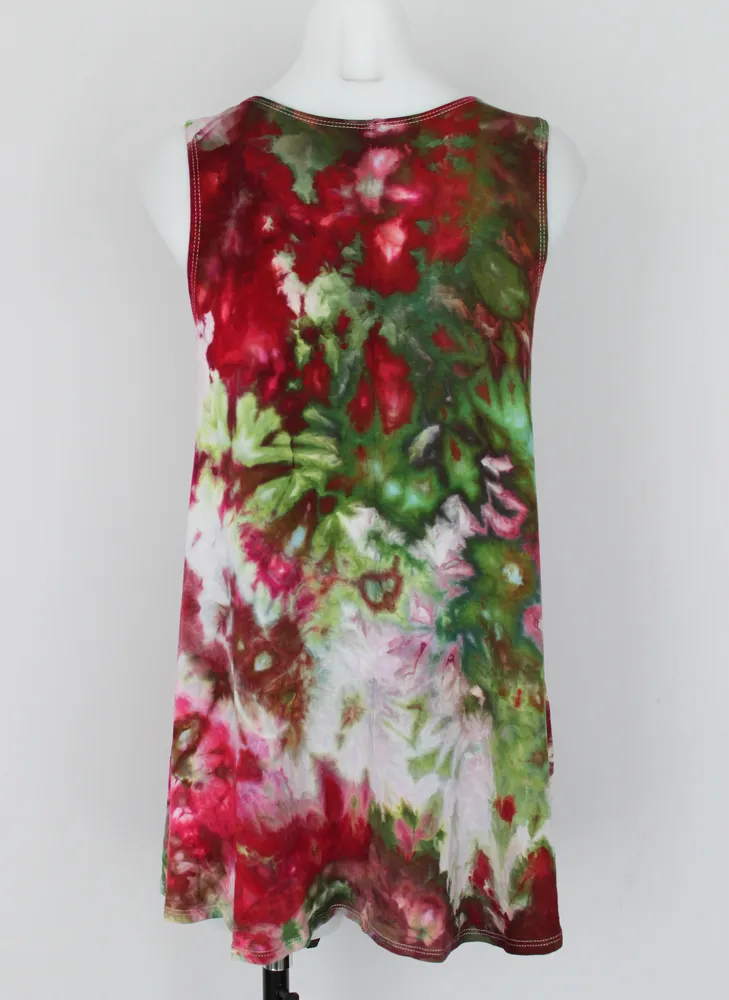 Sleeveless tunic size Small ice dye - Napa Valley crinkle