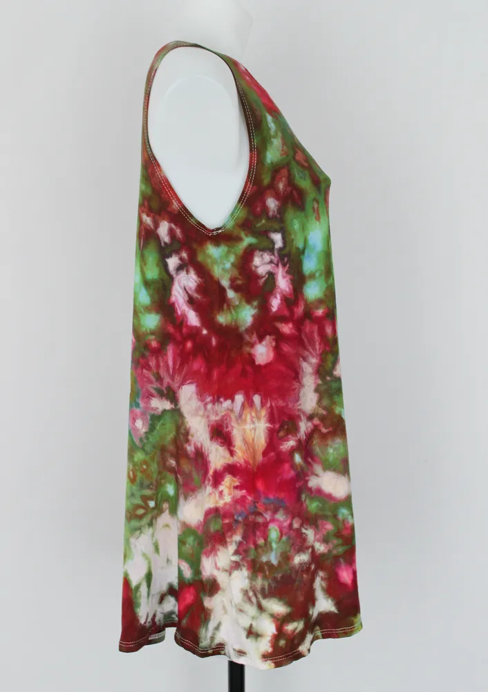Sleeveless tunic size Small ice dye - Napa Valley crinkle