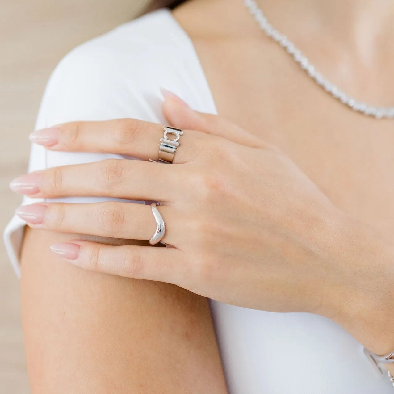 Solid Gold Motion Ring