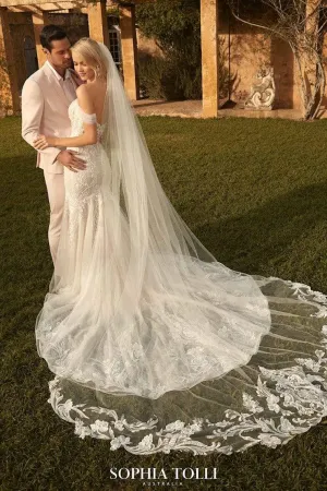 Sophia Tolli: Y12033VEIL