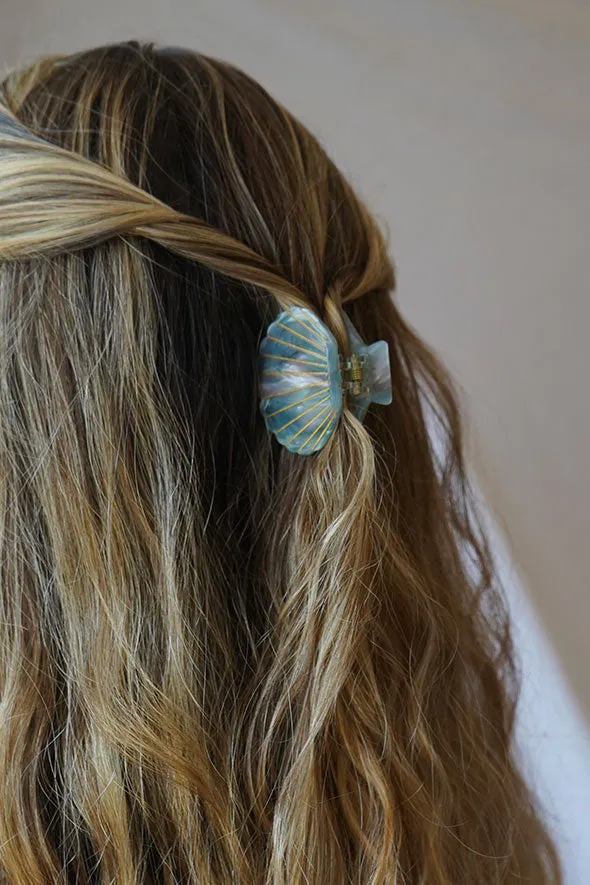 St Barth's  Shell Hair Clip