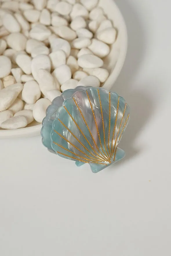 St Barth's  Shell Hair Clip