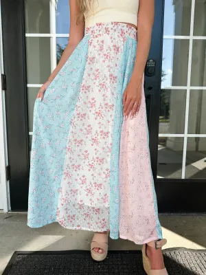 Starburst Maxi Skirt