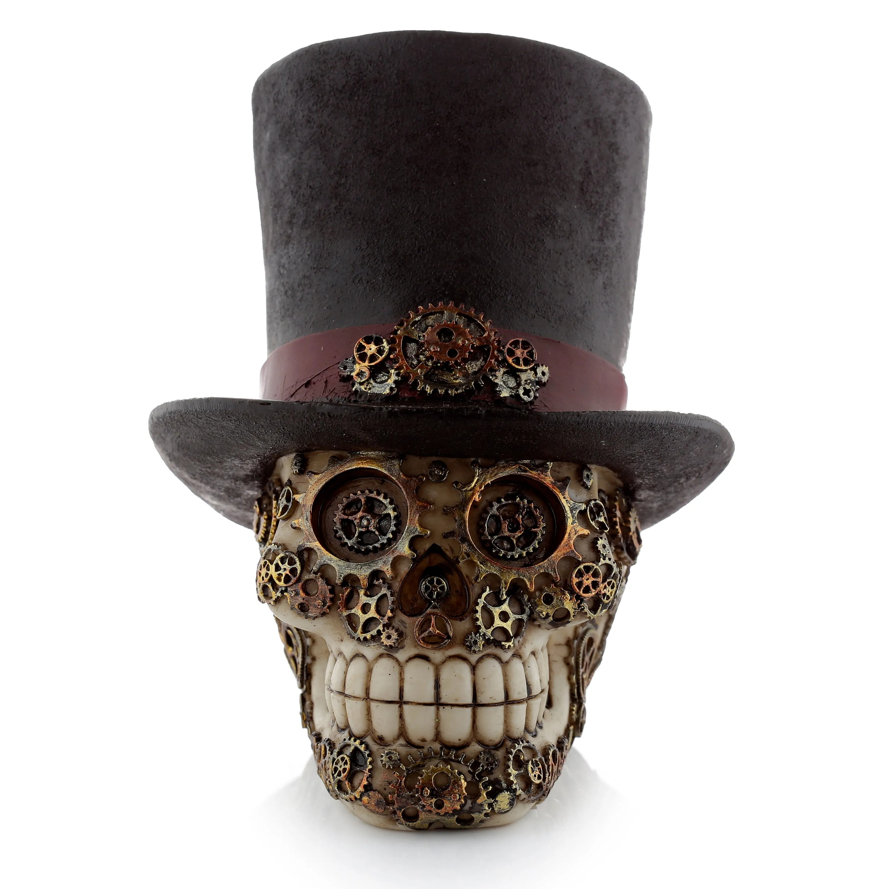 Steampunk Style Skull with Top Hat