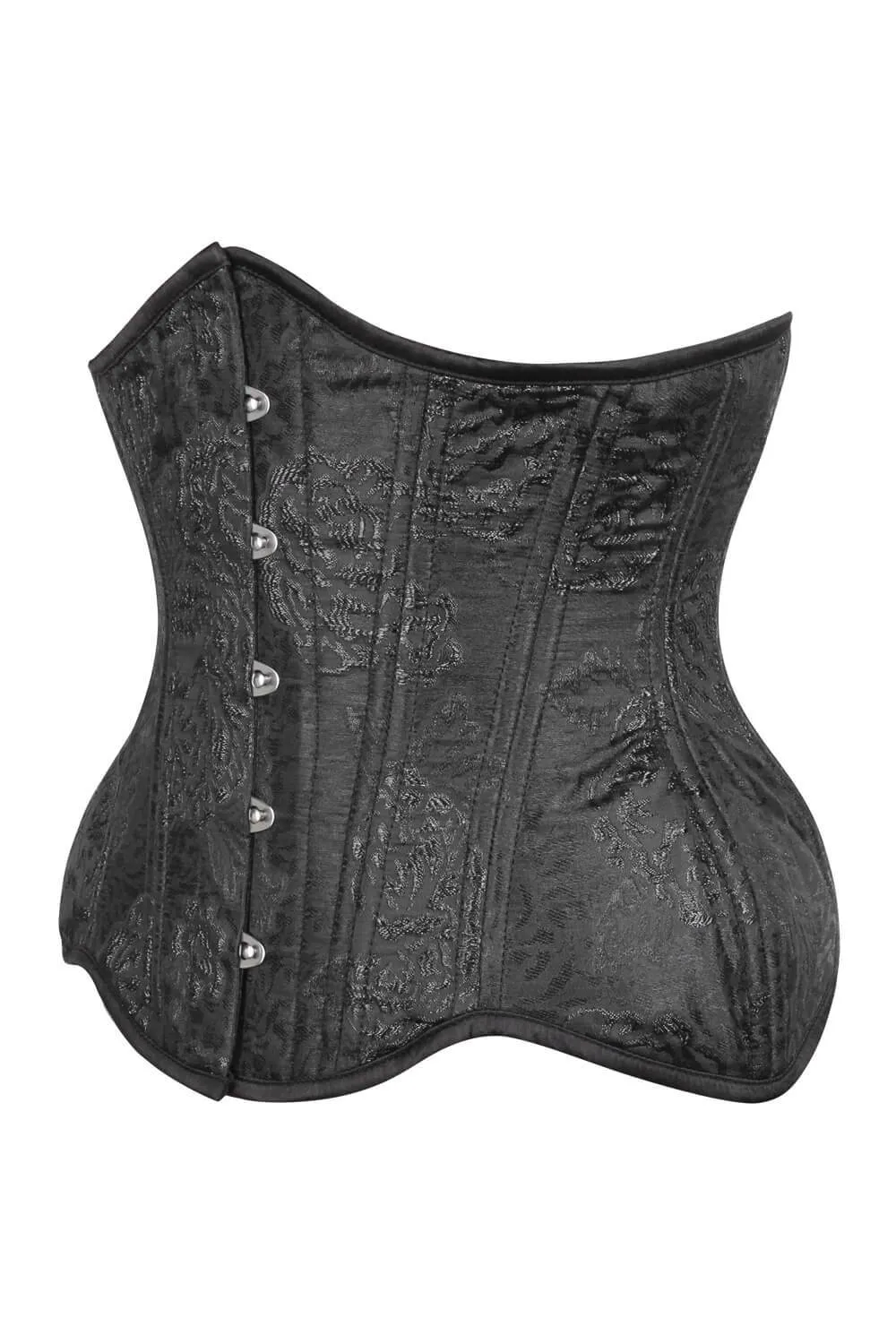 Steel Boned Curvy Gothic Waist Trainer Corset