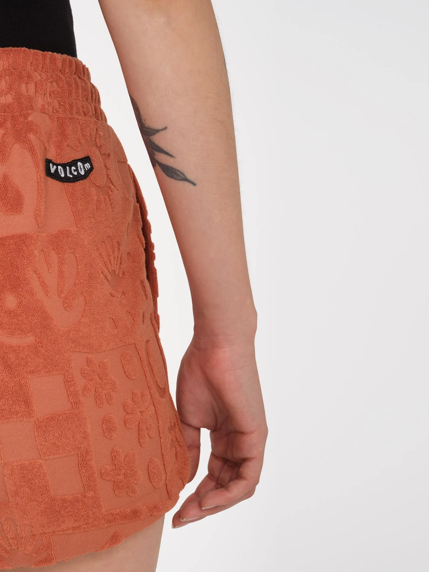 Sunny Wild Terry Cloth Short - ROSEWOOD