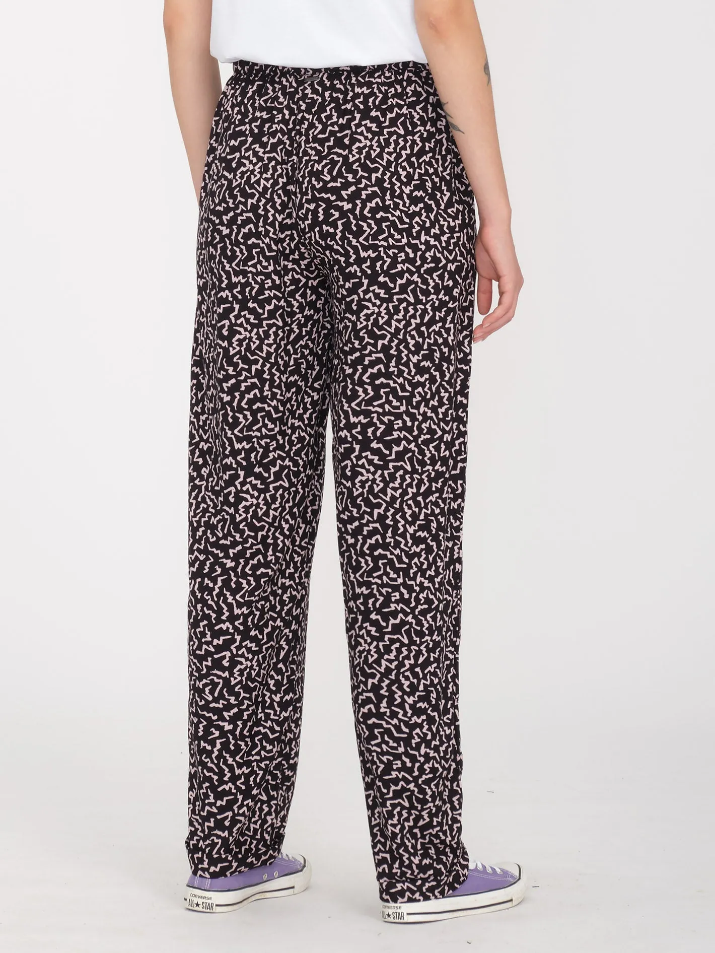 Surfpunk Elastic Waist Hose - BLACK
