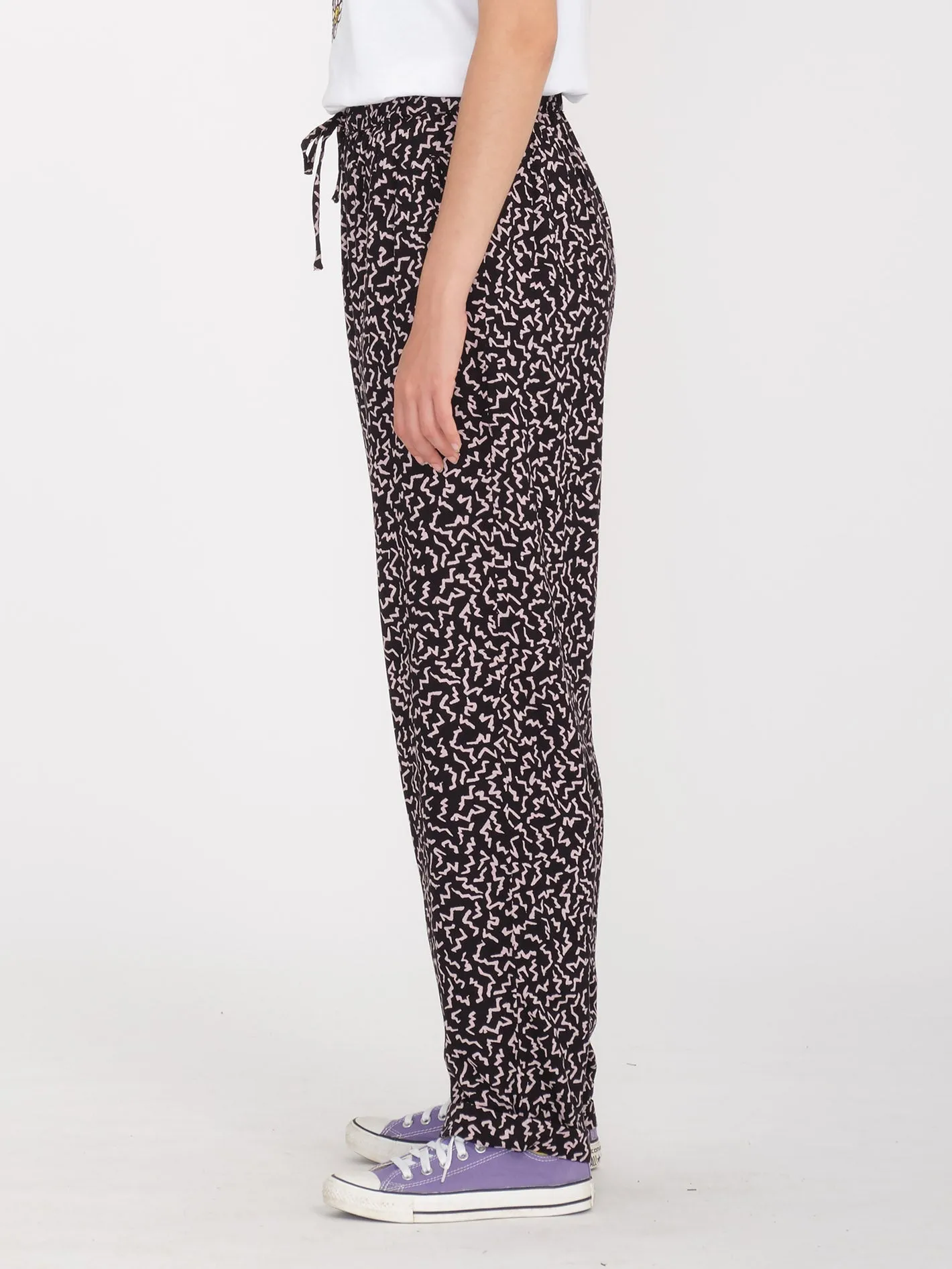 Surfpunk Elastic Waist Hose - BLACK