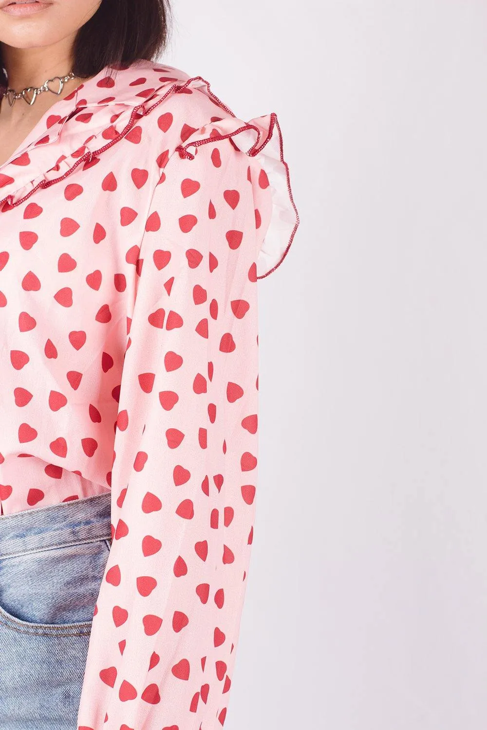 SWEET HEARTS BLOUSE