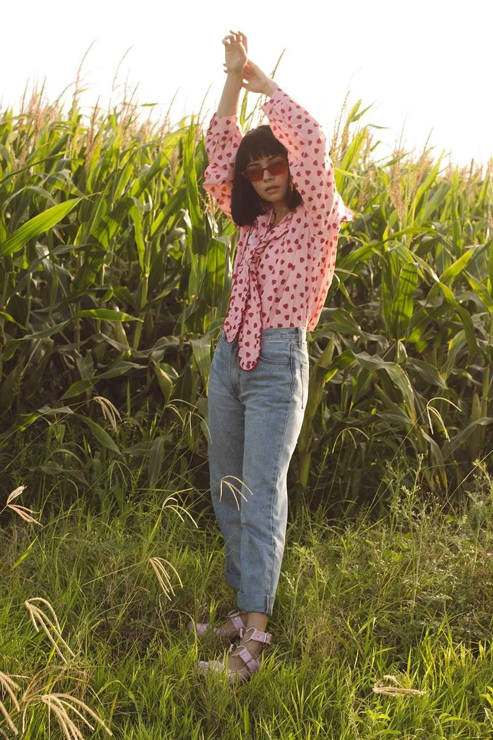 SWEET HEARTS BLOUSE