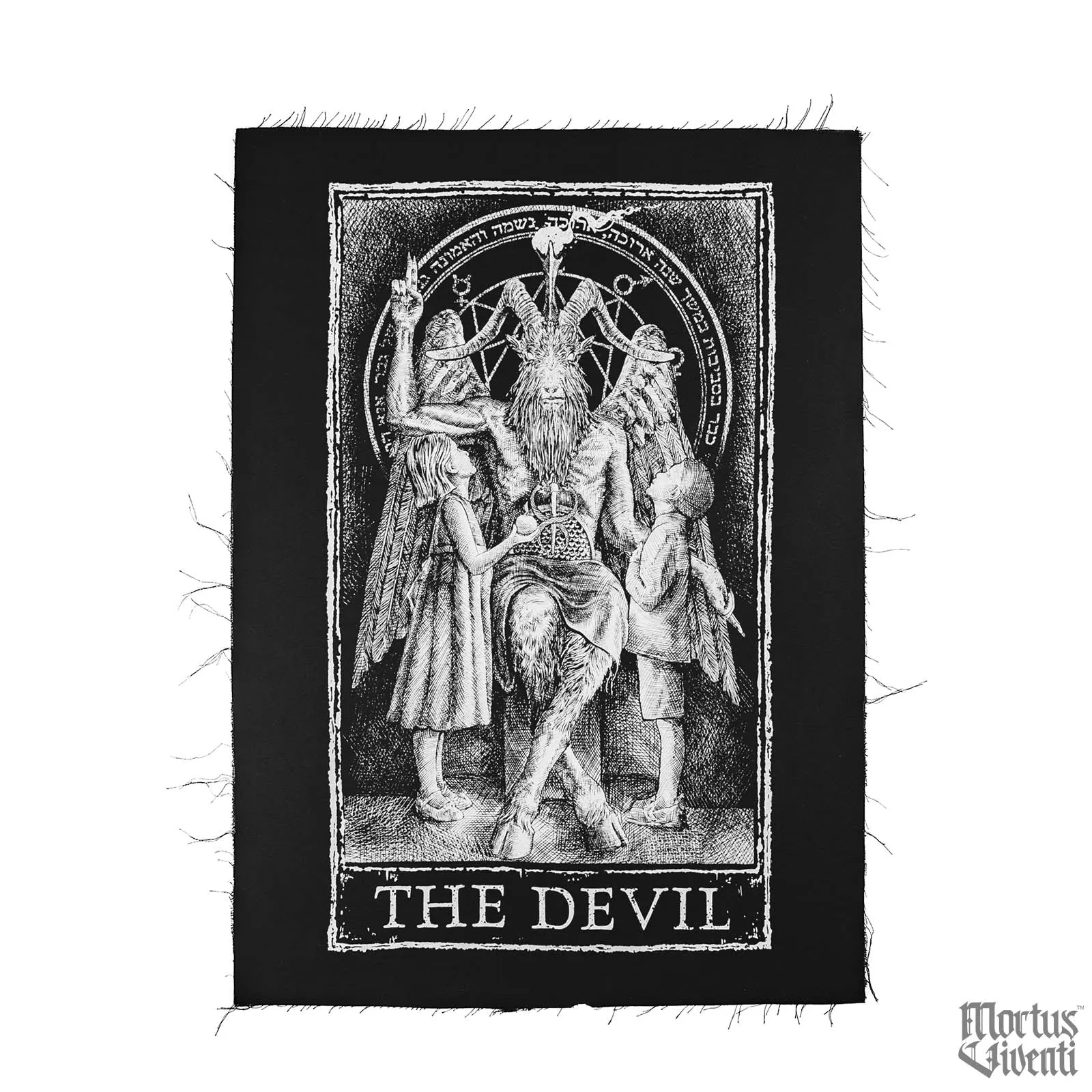 The Devil Tarot Card Large Patch