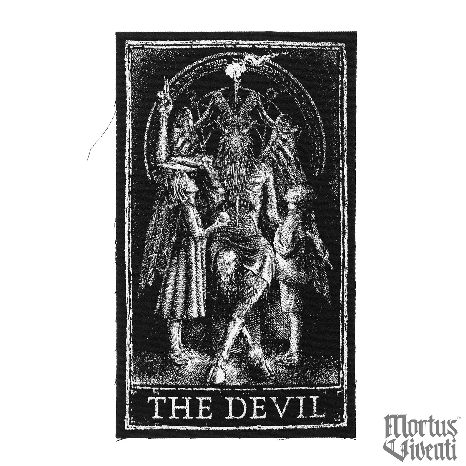 The Devil Tarot Design Mini Patch