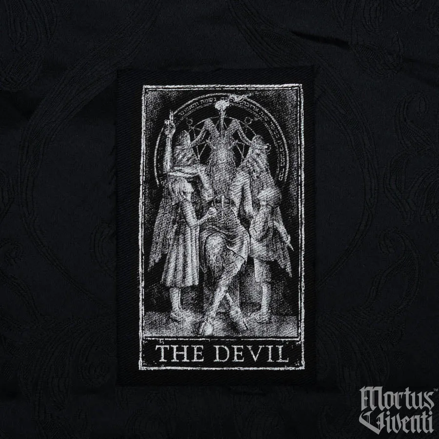 The Devil Tarot Design Mini Patch