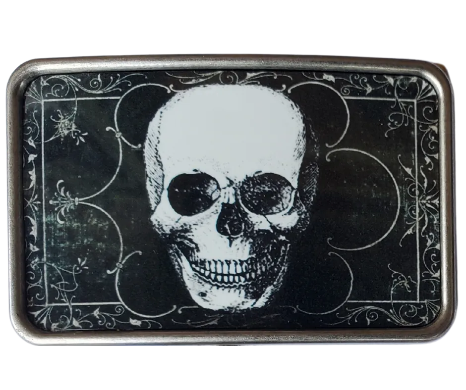 The Gothic Skull Belt Buckle
