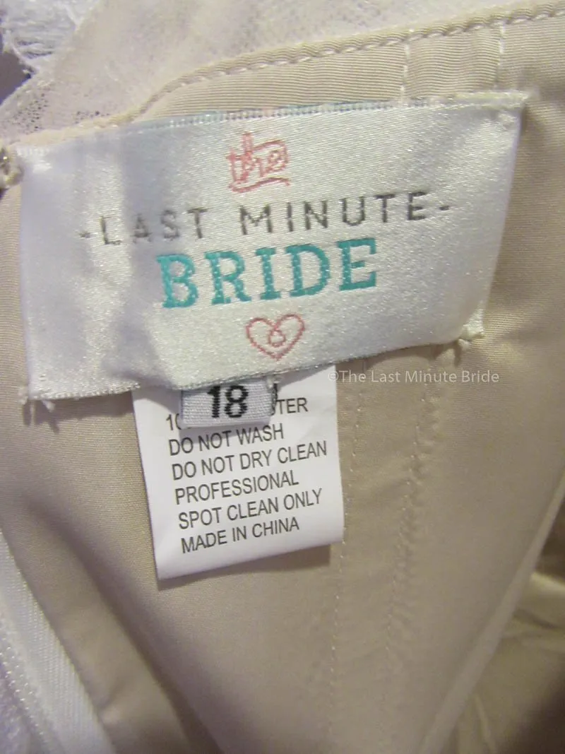 The Last Minute Bride: Candice (In Stock Sizes)