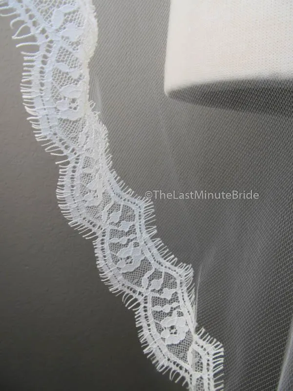 The Last Minute Bride Veil Style #5F-Chantilly