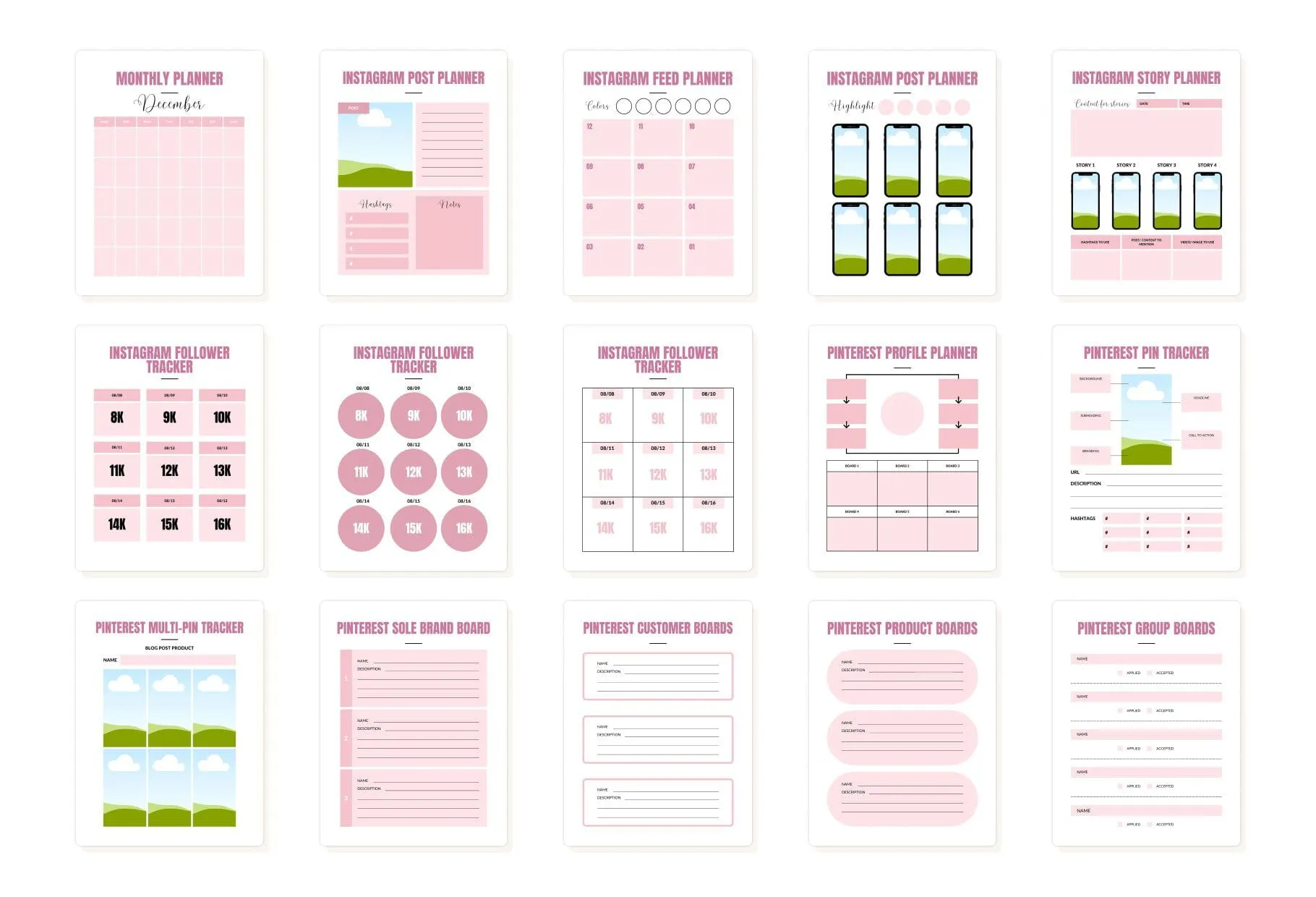 The Ultimate Social Media Planner