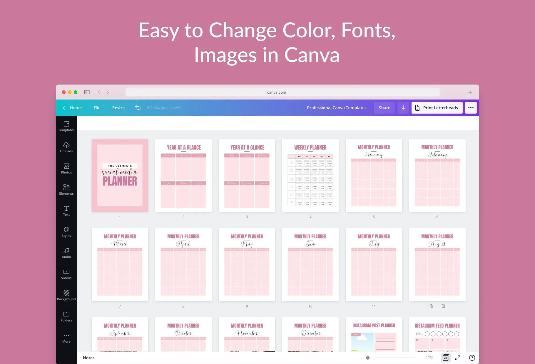 The Ultimate Social Media Planner