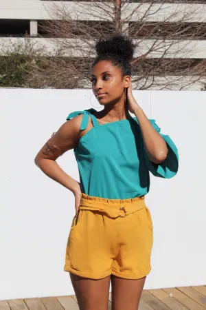 Tie Waist Shorts