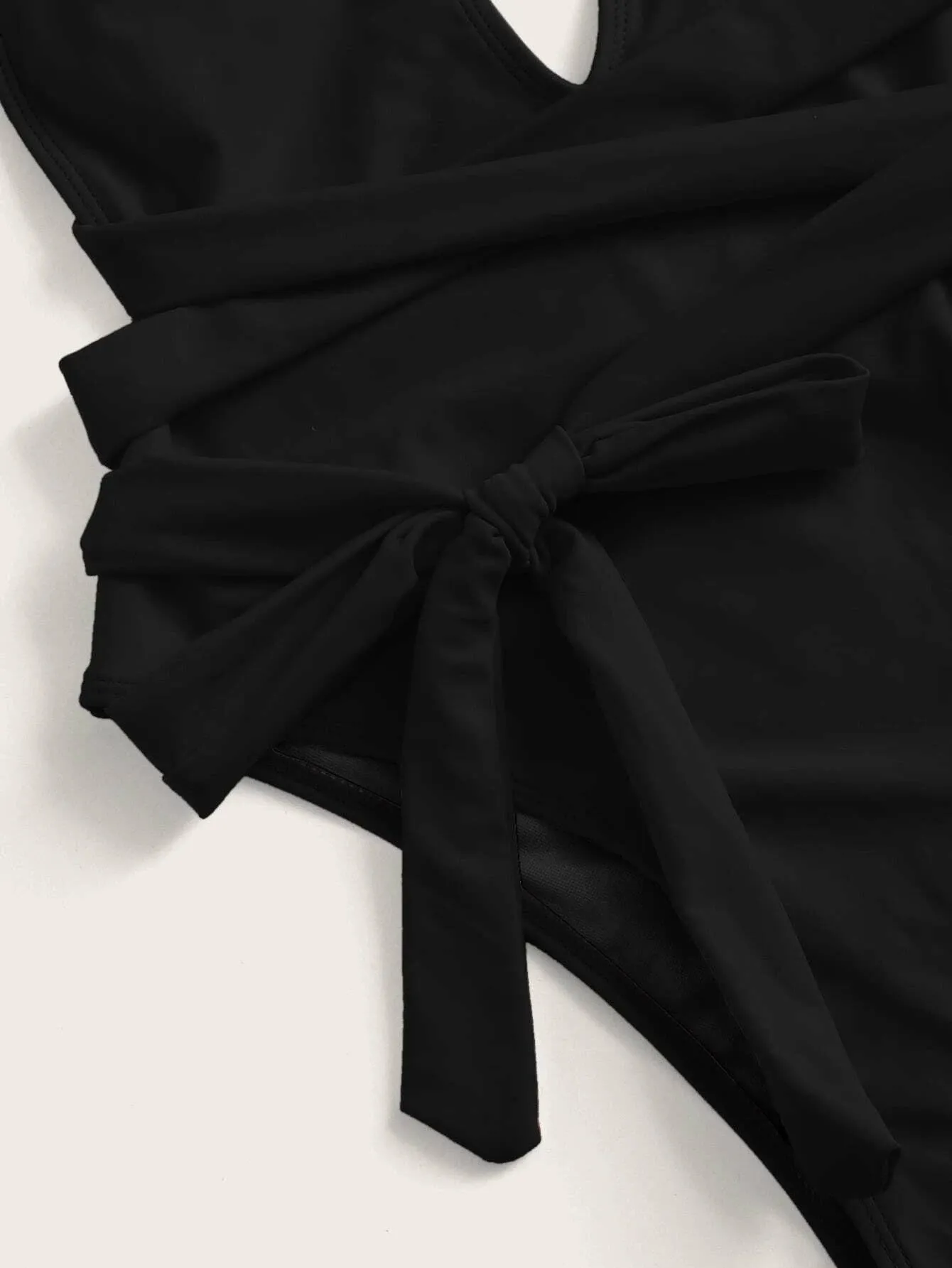V Tied One-Piece Swimsuit