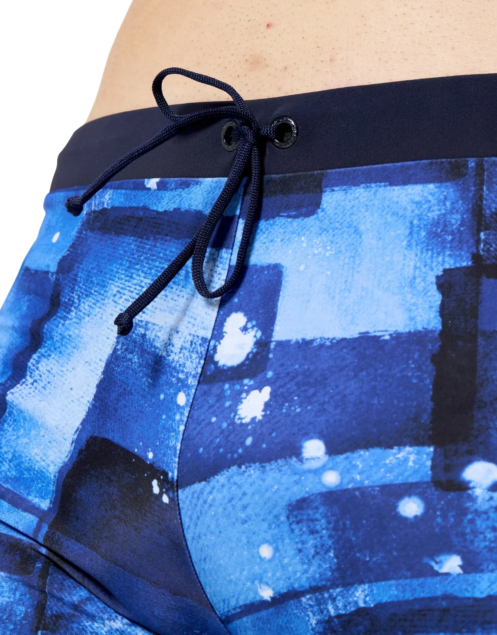 Valmilton Allover Aquashort - Blue/Navy