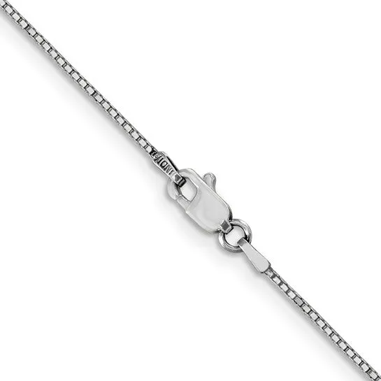 White Gold Box Chain