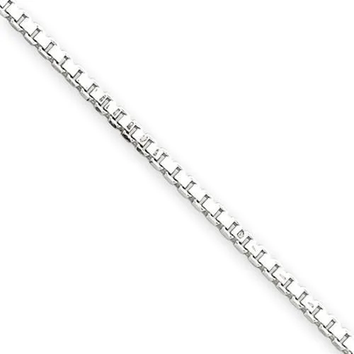 White Gold Box Chain