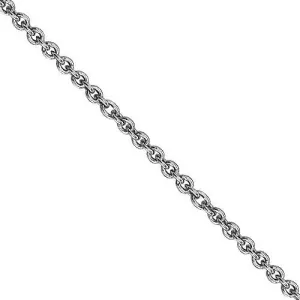 White Gold Cable Chain