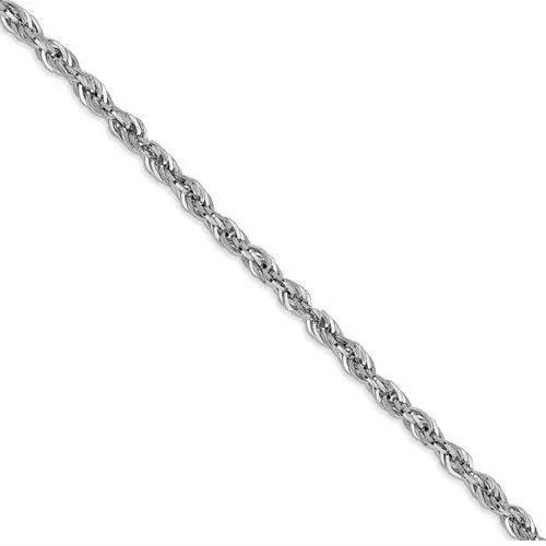 White Gold Rope Chain
