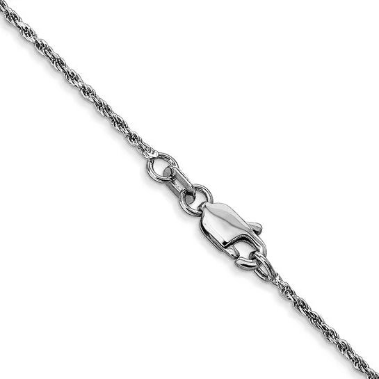 White Gold Rope Chain