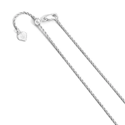 White Gold Rope Chain