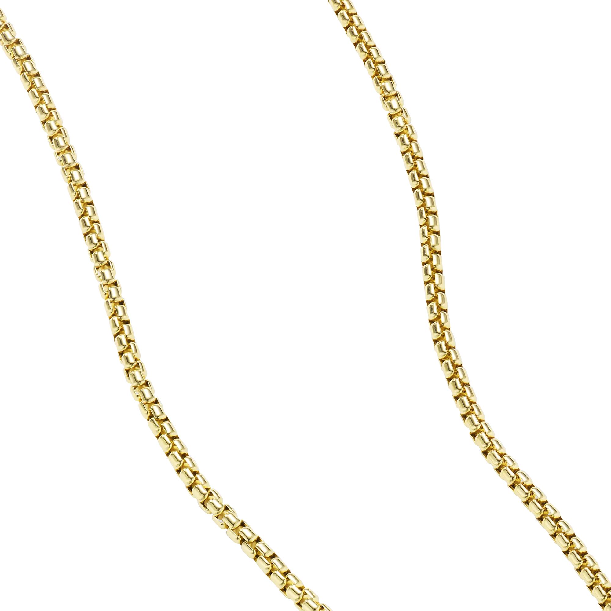 Women's Box Chain - Yellow Gold