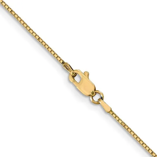Yellow Gold Box Chain